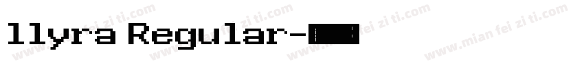 llyra Regular字体转换